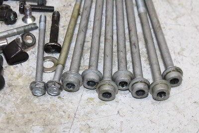 2015 KAWASAKI NINJA 300 EX300B ABS OEM ENGINE MOUNTING BOLTS MOTOR SCREWS