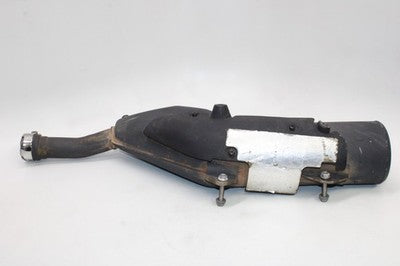 11-18 KAWASAKI KLR650 OEM EXHAUST PIPE MUFFLER SLIP ON CAN SILENCER