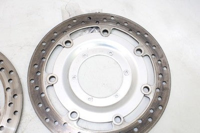 02-04 HONDA VTX1800C OEM FRONT LEFT RIGHT BRAKE ROTORS DISCS