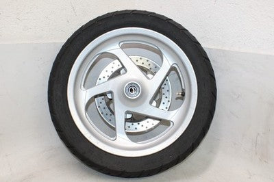 2006 YAMAHA MAJESTY 400 YP400 OEM FRONT WHEEL RIM W TIRE