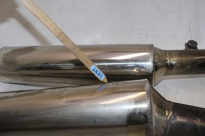 97-03 HONDA CBR1100XX OEM EXHAUST PIPE MUFFLER SLIP ON CAN SILENCER PAIR