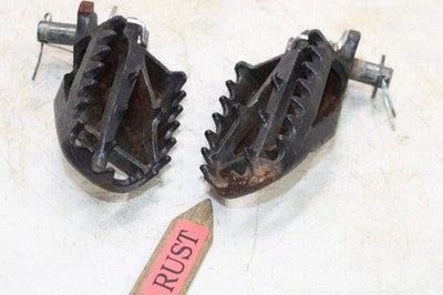 2022 XMOTOS XB88 250cc OEM FOOT RESTS PEGS STEPS SET PAIR