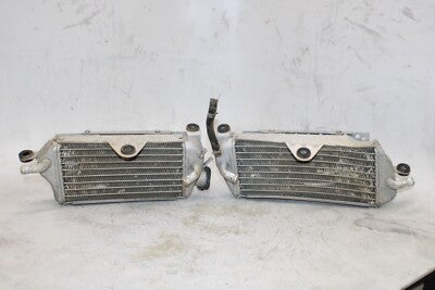 90-93 KAWASAKI KX250 OEM ENGINE MOTOR COOLING COOLER RADIATOR SET PAIR