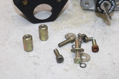 1998 DUCATI MONSTER 900 OEM IGNITION LOCK KEY SET W/ SEAT LOCK