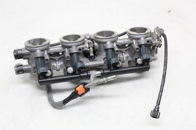 07-08 KAWASAKI NINJA ZX6R OEM MAIN FUEL INJECTORS / THROTTLE BODIES