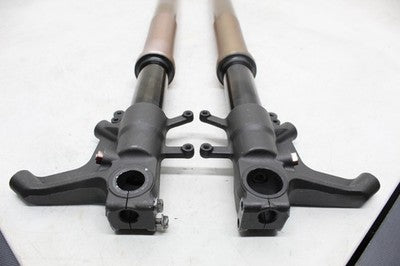 2005 2006 SUZUKI GSXR 1000 OEM FRONT FORKS SHOCK SUSPENSION SET PAIR