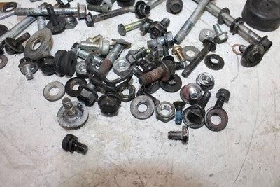 1987 YAMAHA XT350 OEM ENGINE MOUNTING BOLTS HARDWARE MOTOR SCREWS