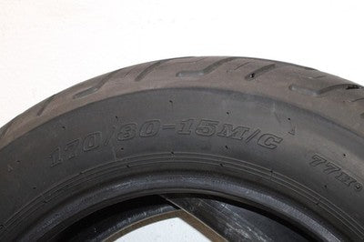 REAR BACK WHEEL TIRE Dunlop D404 170/80-15 M/C 77H Tubeless
