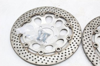 1994 SUZUKI KATANA 600 GSX600F OEM FRONT LEFT RIGHT BRAKE ROTORS DISCS