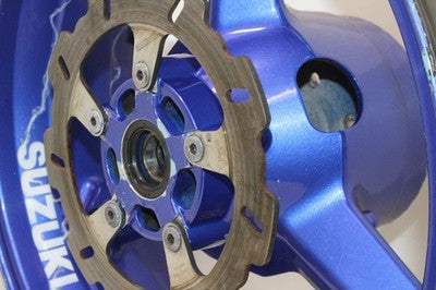 01-02 SUZUKI GSXR 1000 OEM REAR BACK WHEEL RIM