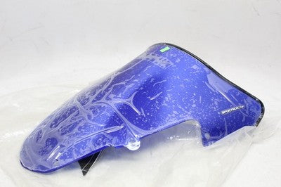 03-04 SUZUKI GSXR 1000 Sportech Blue Chrome FRONT WINDSHIELD WINDSCREEN