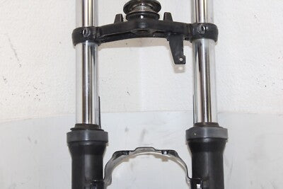 2013 KAWASAKI NINJA 300 OEM COMPLETE FRONT END FORKS SUSPENSION TRIPLE TREE