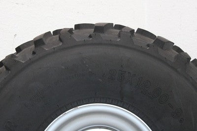 1997 HONDA FOURTRAX 300 TRX300FW 4X4 OEM RIGHT REAR WHEEL RIM W TIRE