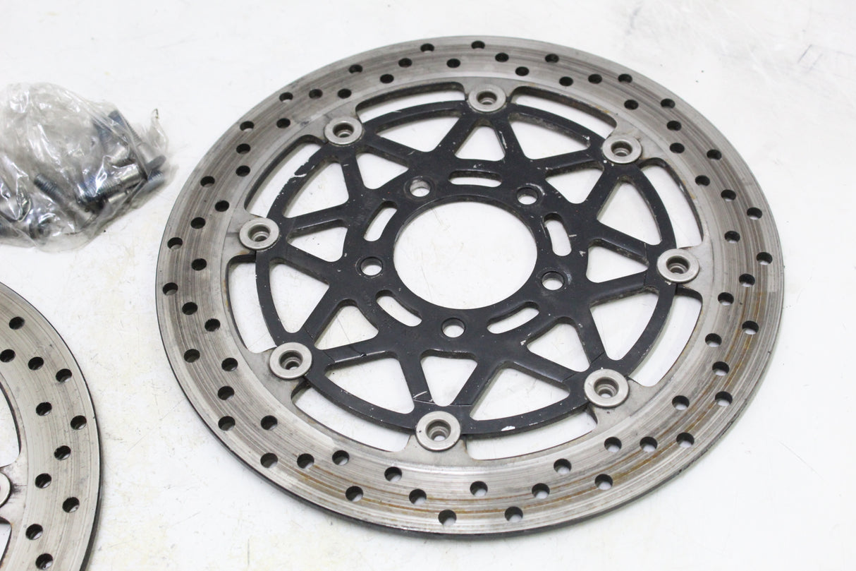 2004 SUZUKI GSXR600 OEM FRONT BRAKE ROTOR DISC SET PAIR