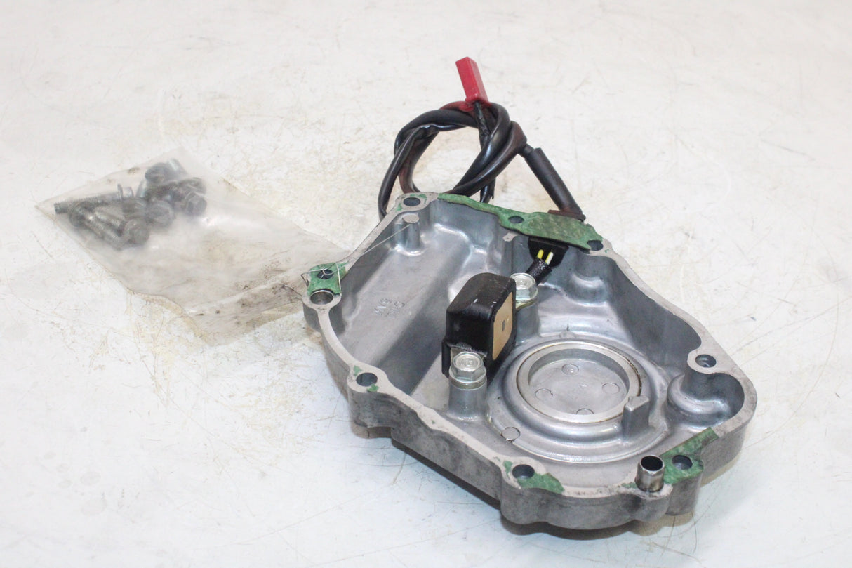 1992 Honda CBR600F2 OEM ENGINE TIMING CHAIN COVER W PULSE SENSOR