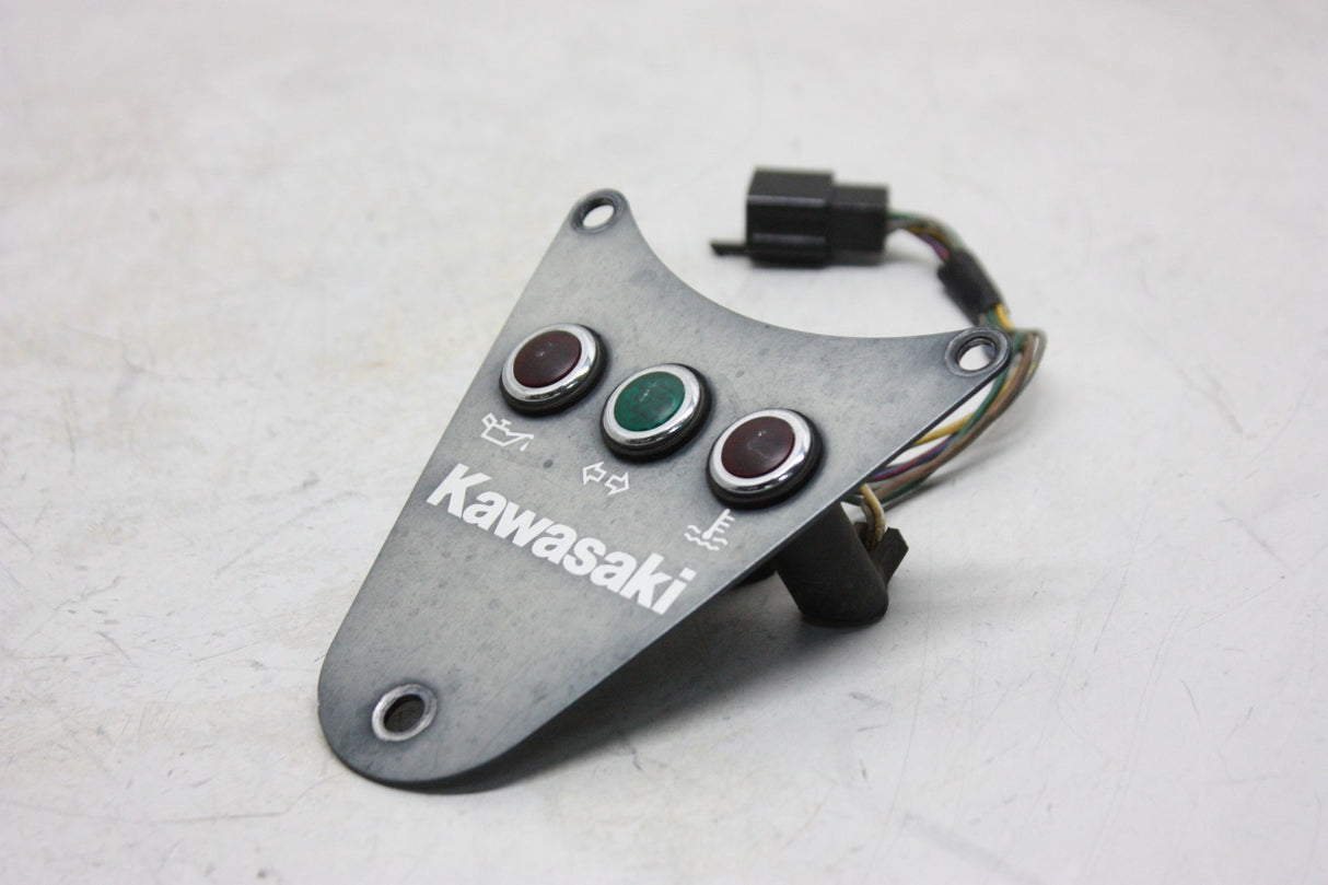 02-04 KAWASAKI VULCAN 1500 VN1500E CLASSIC OEM Front Dash Indicator Light Panel