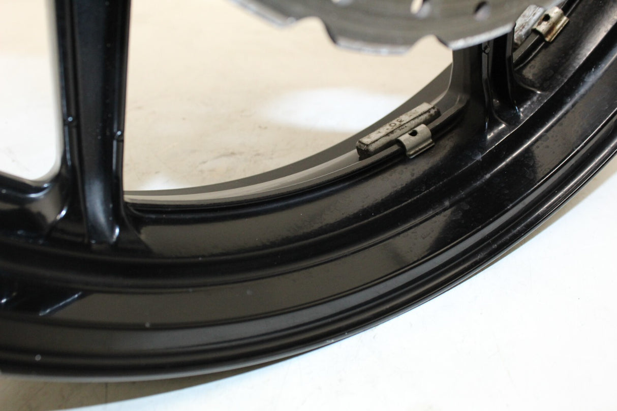 2011 Kawasaki Ninja 250r Ex250 Rear Back Wheel Rim With Rotor