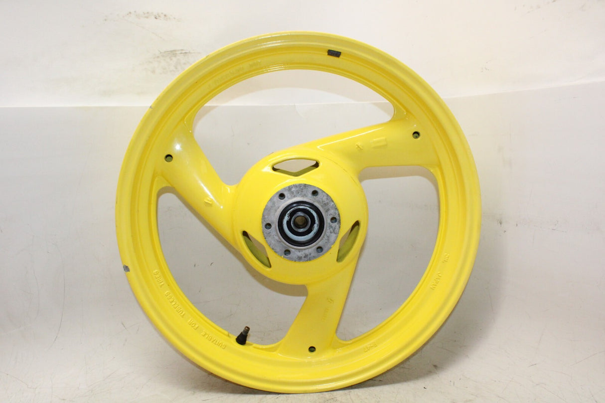 1990 Yamaha FZR600R Yellow Front Wheel Rim