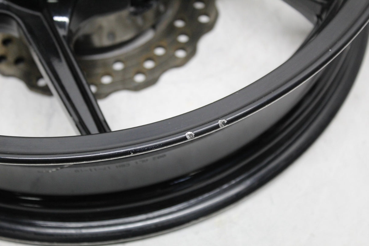 2011 KAWASAKI VERSYS 650 KLE650CF OEM REAR BACK WHEEL RIM