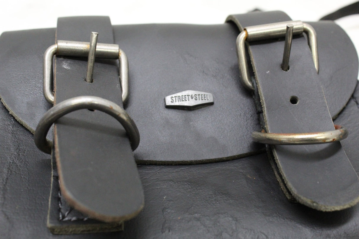 Street & Steel Leather Tool Bag Kawasaki Yamaha Suzuki