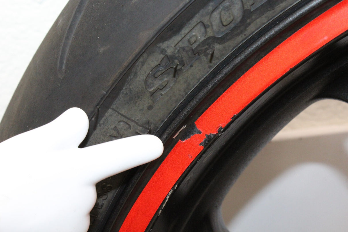 2015 Honda Cbr500r Rear Wheel Back Rim With Tire & Rotor