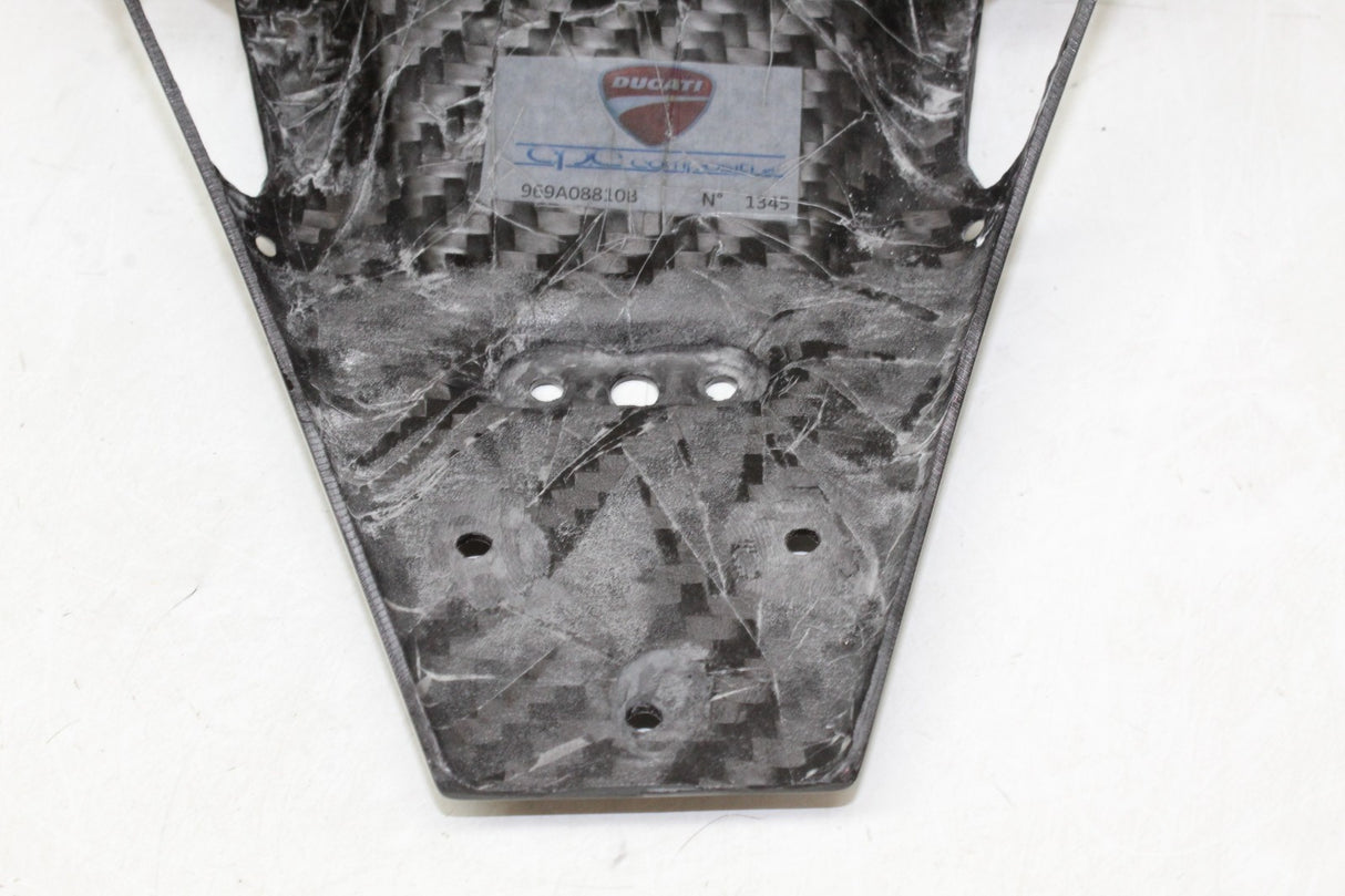 DUCATI MULTISTRADA 1200 OEM CARBON RACING NUMBER PLATE HOLDER