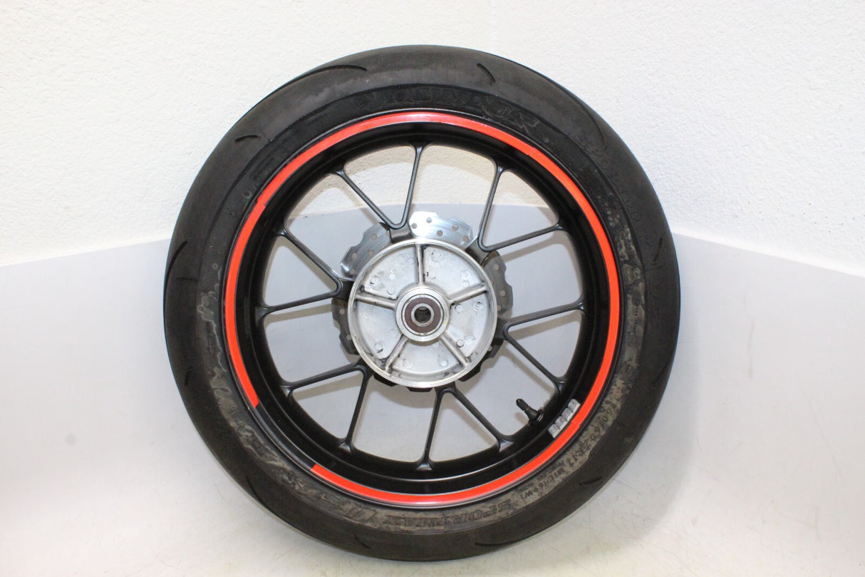 2015 Honda Cbr500r Rear Wheel Back Rim With Tire & Rotor
