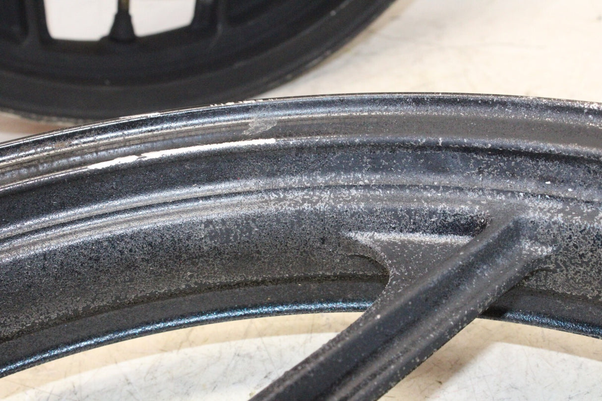 2007 Kawasaki Ninja 250r EX250F Front Rear Wheel Rim Set