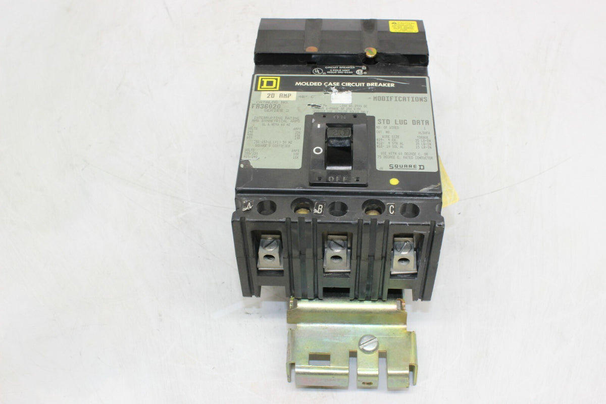 FA36020 SQUARED BREAKER 20 AMP