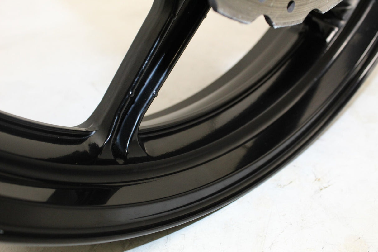 2011 Kawasaki Ninja 250r Ex250 Rear Back Wheel Rim With Rotor