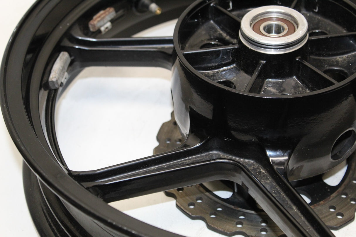 2011 Kawasaki Ninja 250r Ex250 Rear Back Wheel Rim With Rotor