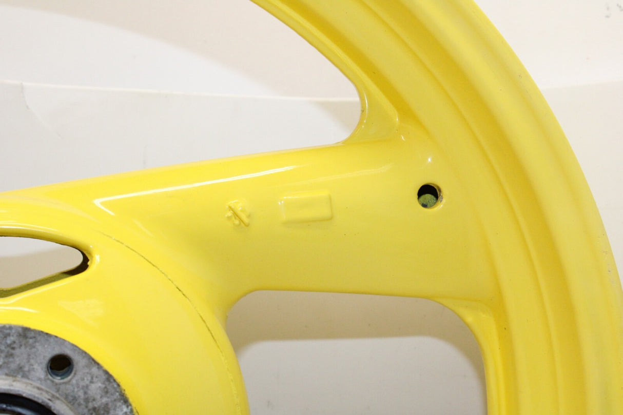 1990 Yamaha FZR600R Yellow Front Wheel Rim