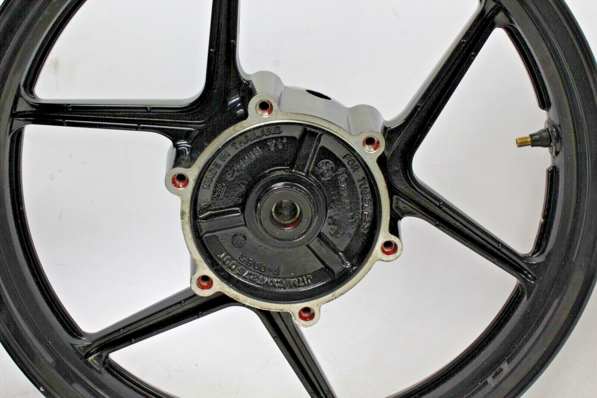 08-12 Ninja 250 Ex250 250r Front-Rear Wheel Rims Straight Set