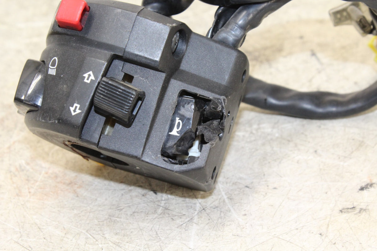 2007-2008 Suzuki Gsxr 1000 Left Clip On Handle Horn Signals Switch Switches