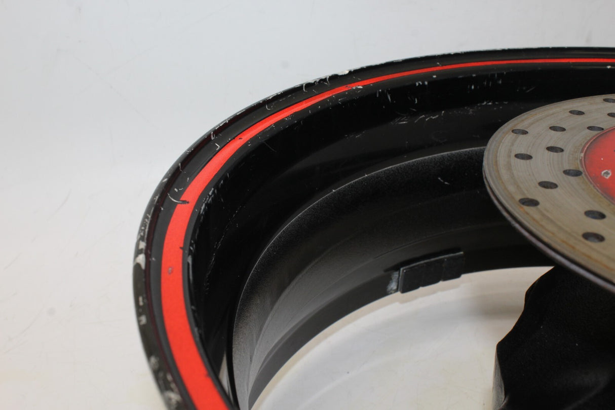 2001 Suzuki Gsxr750 Rear Wheel Back Rim With Rotor