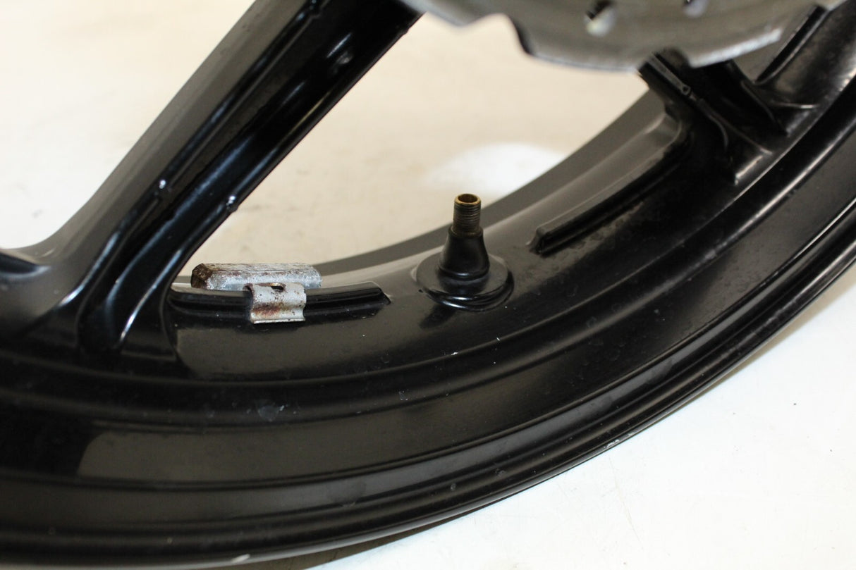 2011 Kawasaki Ninja 250r Ex250 Rear Back Wheel Rim With Rotor