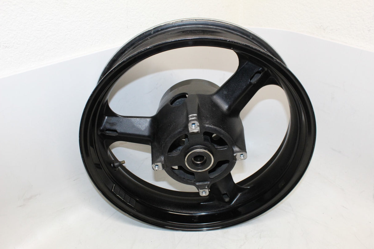 02-12 2008 Suzuki V-STROM V STROM REAR WHEEL Rim BLACK