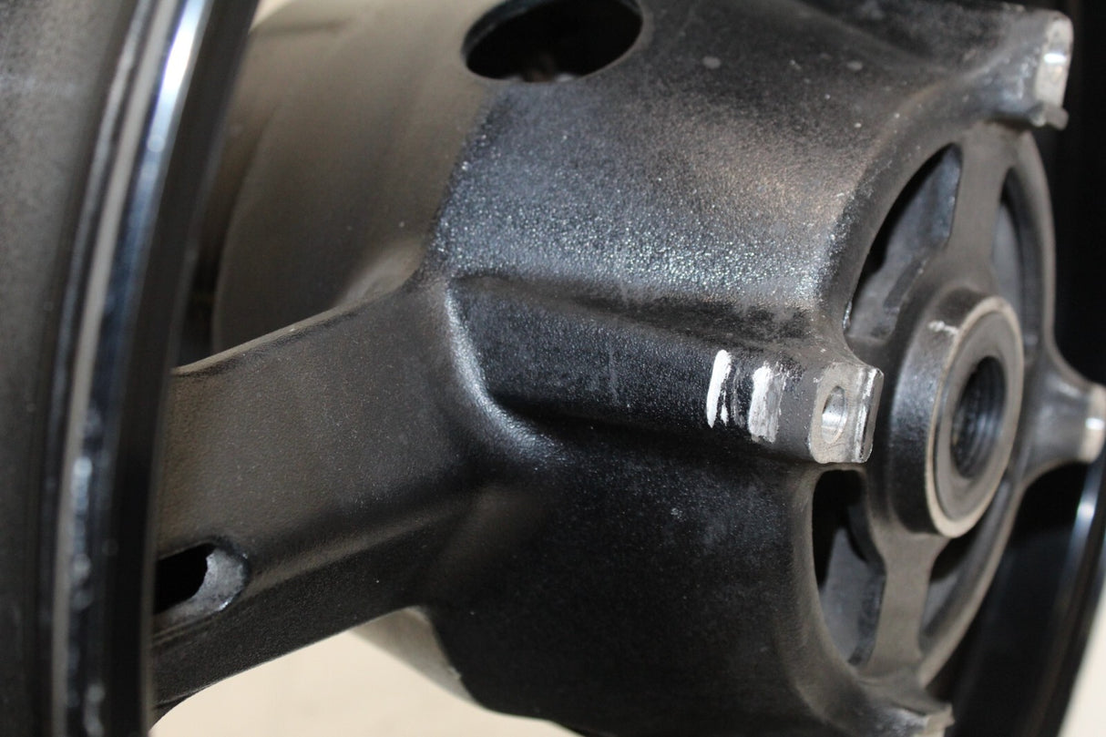 02-12 2008 Suzuki V-STROM V STROM REAR WHEEL Rim BLACK