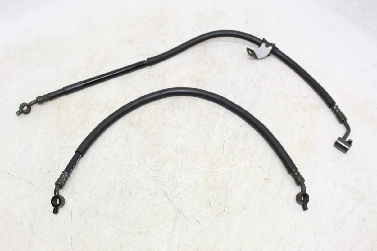 2002 02 HONDA CBR600 F4 Front Rear Brake Hoses Set