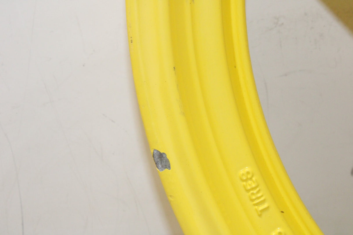 1990 Yamaha FZR600R Yellow Front Wheel Rim