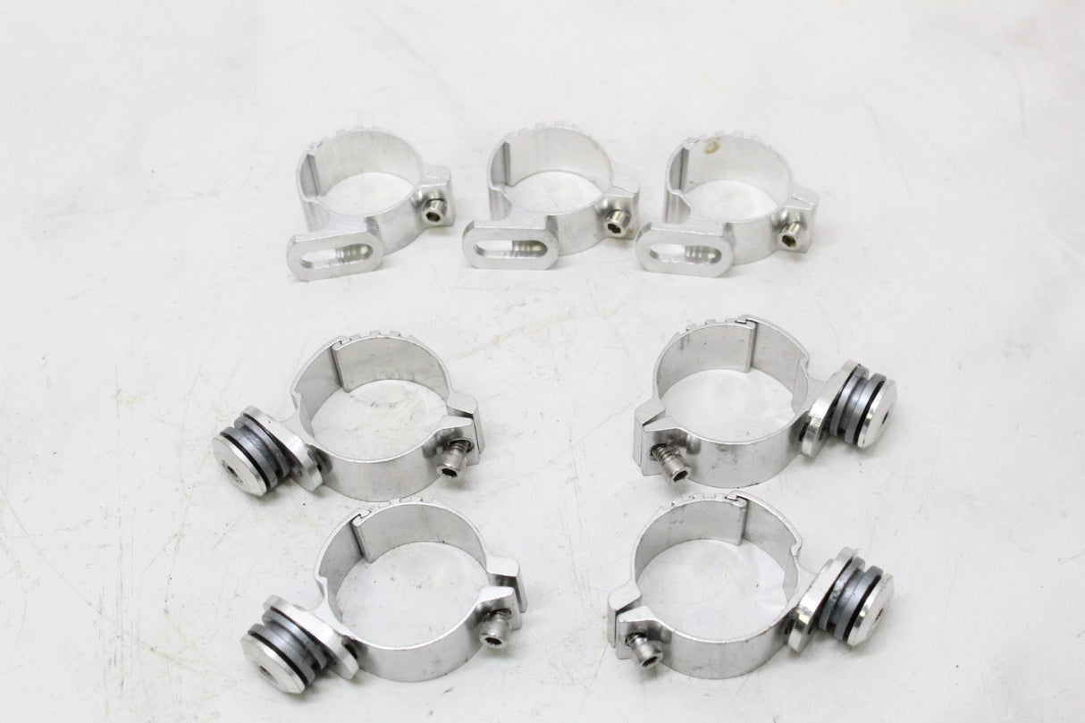 Adjustable Motorcycle Fairing Mounting Fork Clamps Aluminum