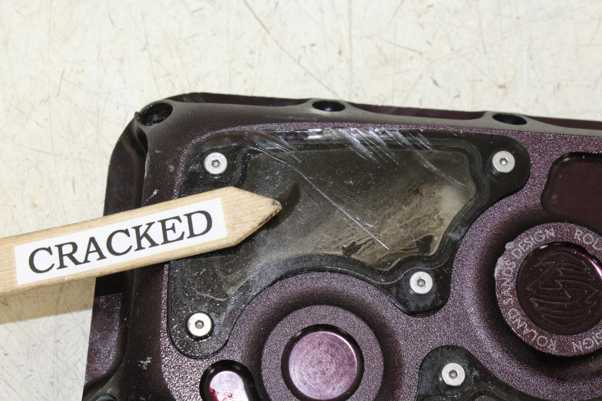 2005 Harley-davidson Dyna Super Glide Roland Sand Design Clarity Box Cover