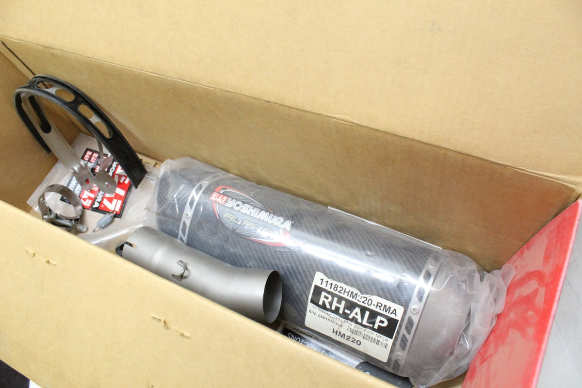 2017 2018 2019 2020 SUZUKI GSX-R1000 YOSHIMURA ALPHA EXHAUST MUFFLER