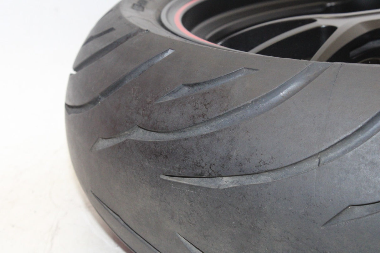 2013 Ducati Hypermotard Marchesini Forged Rear Back Wheel Rim Tire