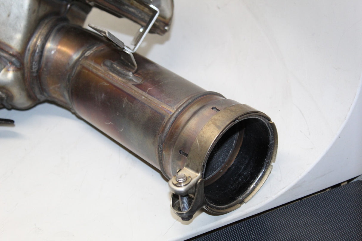 21-23 Kawasaki ZX-10R ZX10 Exhaust Mid Pipe Muffler OEM