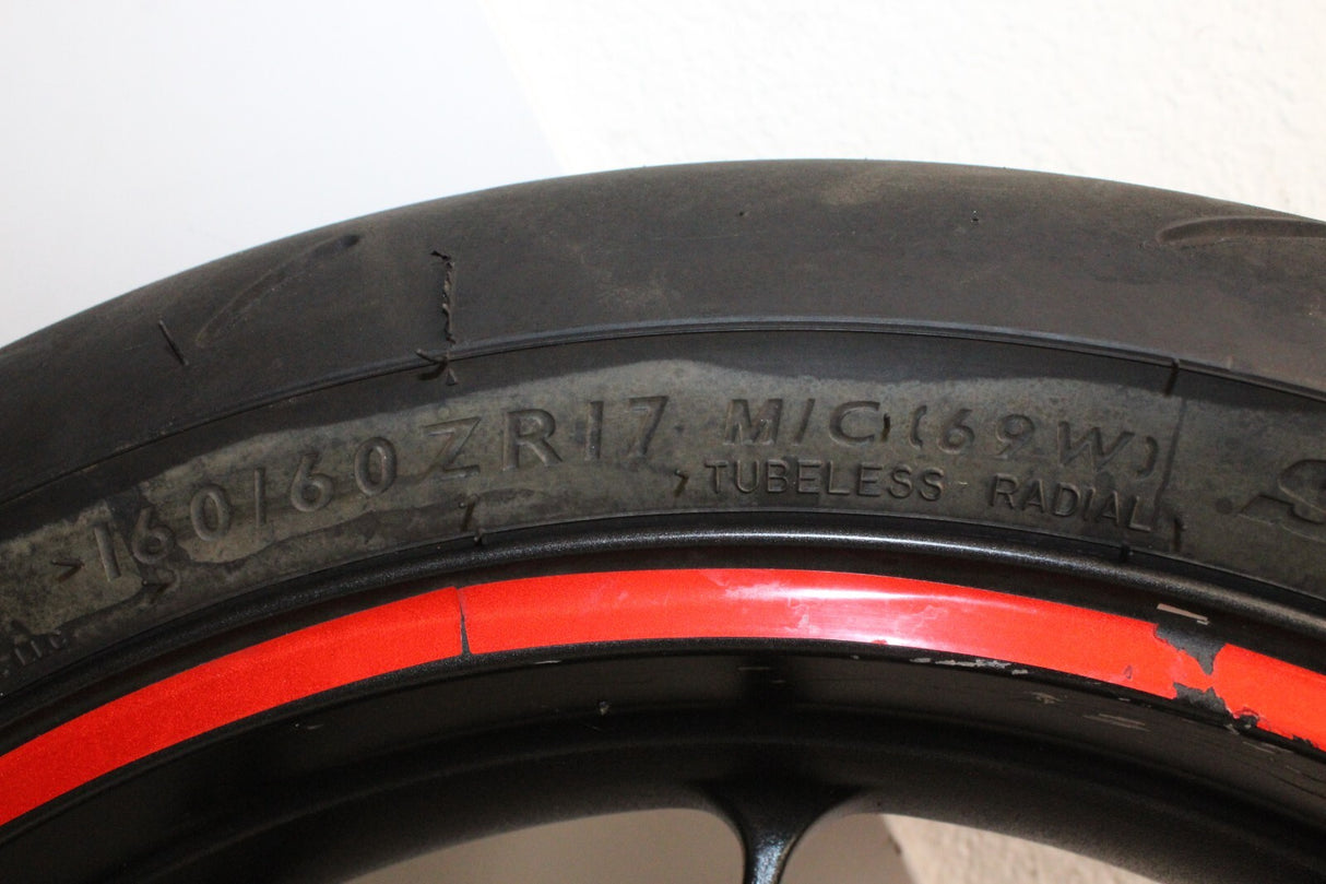 2015 Honda Cbr500r Rear Wheel Back Rim With Tire & Rotor