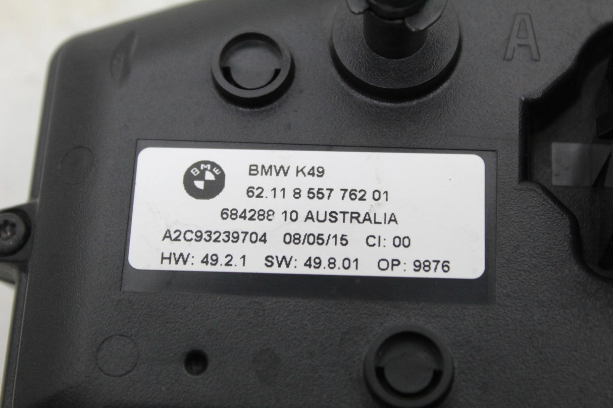 2016 BMW S1000XR OEM IGNITION LOCK SWITCH SET ECU Control Module Gauge Cluster