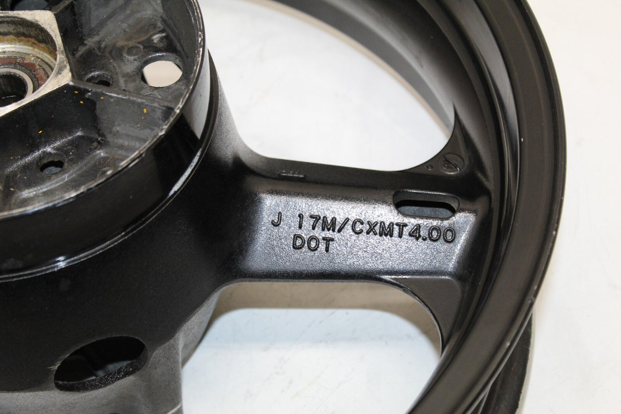 02-12 2008 Suzuki V-STROM V STROM REAR WHEEL Rim BLACK