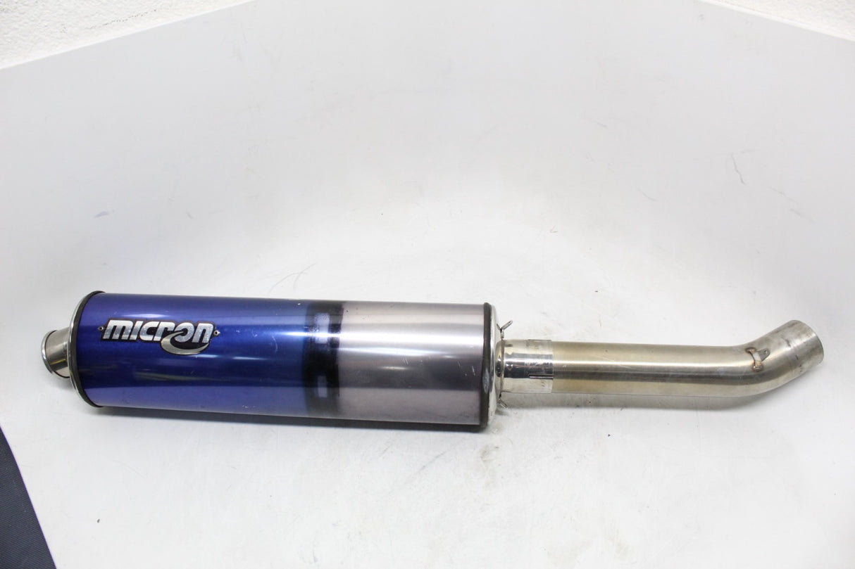 Micron EXHAUST PIPE MUFFLER SLIP ON CAN SILENCER
