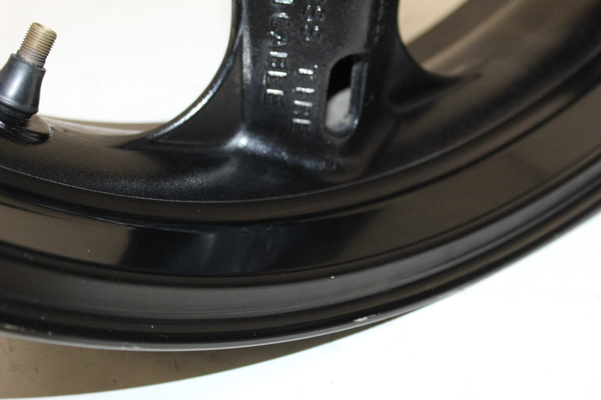 02-12 2008 Suzuki V-STROM V STROM REAR WHEEL Rim BLACK